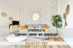 LA PASSERELLE 1D - Quartier Gare - Wifi